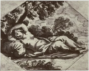 Bischof [Jan de Bisschop], Eine schlafende Schönheit