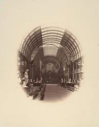 Ansicht in der Zentralhalle, Kunstausstellung, Manchester, 1857