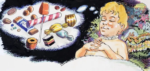 Süße Träume, Illustration aus 