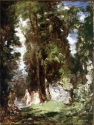 Die Badenden