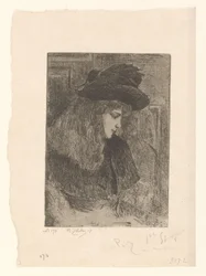 Kleines Mädchen mit blondem Haar (Originaltitel)