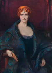 Porträt von Mrs. Elinor Glyn, 1912
