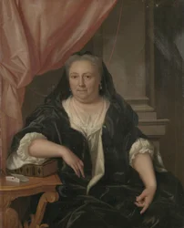Porträt von Maria van Citters (1684-1752), Ehefrau von Caspar Adriaen Parduyn