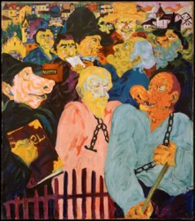 Der Verurteilte (Selbstbildnis)