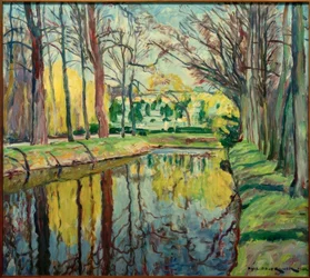 Blick auf Schloss Sanssouci