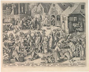 Caritas Nächstenliebe aus Die sieben Tugenden, 1559