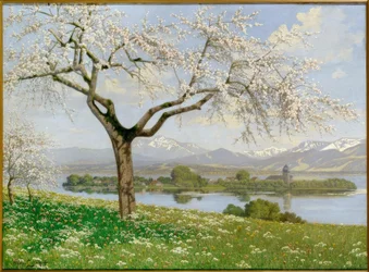 Bayerische Frühlingslandschaft