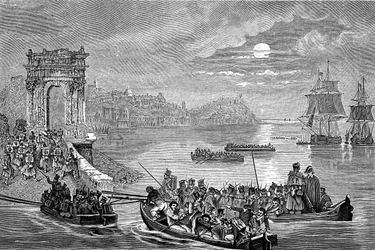 Besetzung von Ancona durch die Franzosen, Italien, 23. Februar 1832