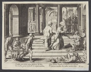 St. Peter heilt den Lahmen am schönen Tor