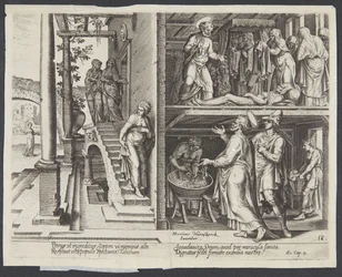 St. Peter erweckt Tabitha in Joppa