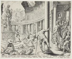 Die Zerstörung des Tempels von Ashtoreth, Chemosh und Milcom