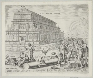 Der Tempel der Diana in Ephesus