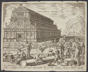 Der Tempel der Diana in Ephesus