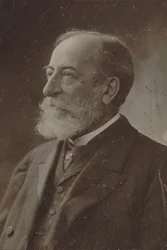 Porträt des Komponisten Camille Saint-Saëns, 1910