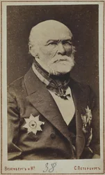 Porträt von Nikolay Ivanovich Pirogov 1810-1881