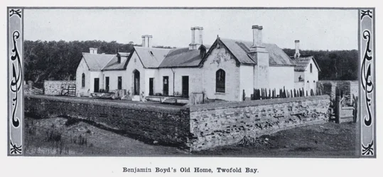 Benjamin Boyds altes Zuhause, Twofold Bay