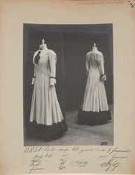 Albumseite: House of Worth, Nachmittagskleid