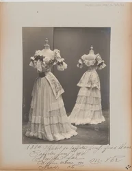 Albumseite: House of Worth, Ballkleid