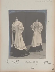 Albumseite: House of Worth, Mantel