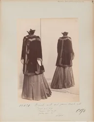 Albumseite: House of Worth, Mantel