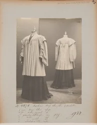 Albumseite: House of Worth, Mantel