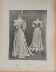 Albumseite: House of Worth, Kostüm