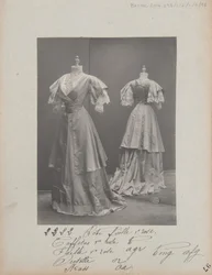 Albumseite: House of Worth, Kostüm