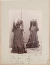 Albumseite: House of Worth, Kostüm