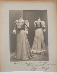 Albumseite: House of Worth, Kostüm