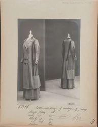 Albumseite: House of Worth, Kostüm