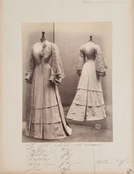 Albumseite: House of Worth, Kostüm