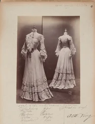 Albumseite: House of Worth, Kostüm