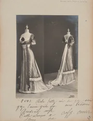 Albumseite: House of Worth, Abendkleid