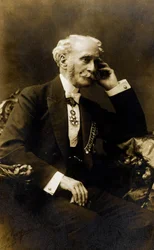 Porträt von Francois Stephen Emile Liegeard (1830-1925), französischer Schriftsteller, Dichter und Politiker - Fotografie, Sammlung Baussy