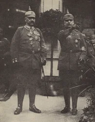 Feldmarschall von Hindenburg und General Ludendorff, Kommandeure der deutschen Armee