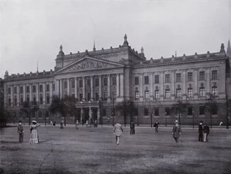 Leipzig: Königliche Universität (s/w Foto)