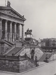 Nationalgalerie und Denkmal Friedrich Wilhelm IV.