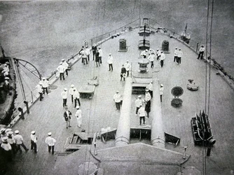 Das Vorderdeck der 