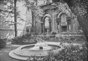 Bank of England Brunnen, City of London, ca. 1910