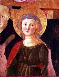 St. Peter Märtyrer und eine Heilige (Detail)