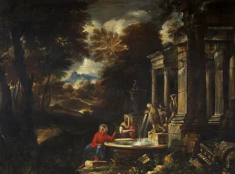 Christus und die Frau von Samaria