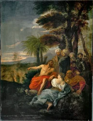 Johannes der Täufer predigt in der Wüste
