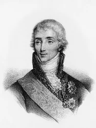 Porträt von Joseph Fouché (1759-1820), französischer Staatsmann und Polizeiminister unter Napoleon I., Kupferstich