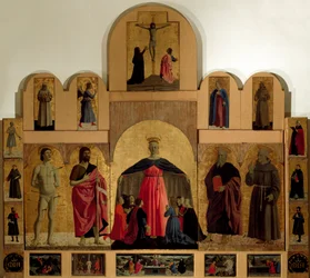 Detail des Altars der Barmherzigkeit