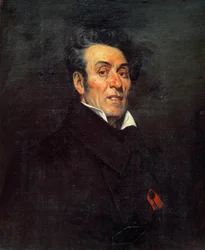 Porträt von Alphonse de Lamartine (1790 - 1869)