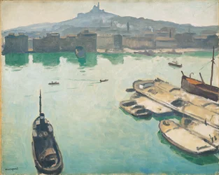 Hafen von Marseille, 1916