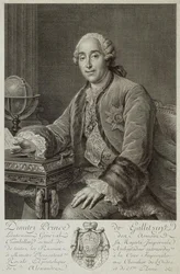 Porträt von Prinz Dmitriy Mikhailovich Golitsyn 1721-1793, 1762