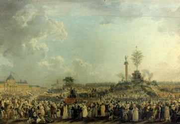 Fest des Höchsten Wesens auf dem Marsfeld (20 Prairial Jahr II - 8. Juni)