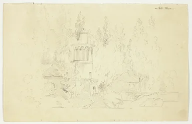 Blick auf den Park von Versailles: Petit Trianon