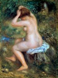 Ein Badender, 1885-1890